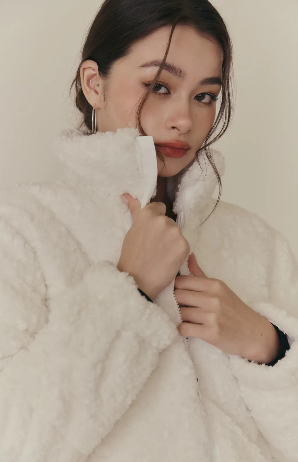 Plush Teddy Fleece Jacket<br/>澎鬆泰迪毛絨外套