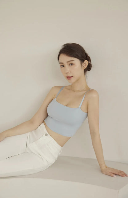 Cool Feeling Cross Back Bra Top<br/>涼感爆乳後交叉Bra Top
