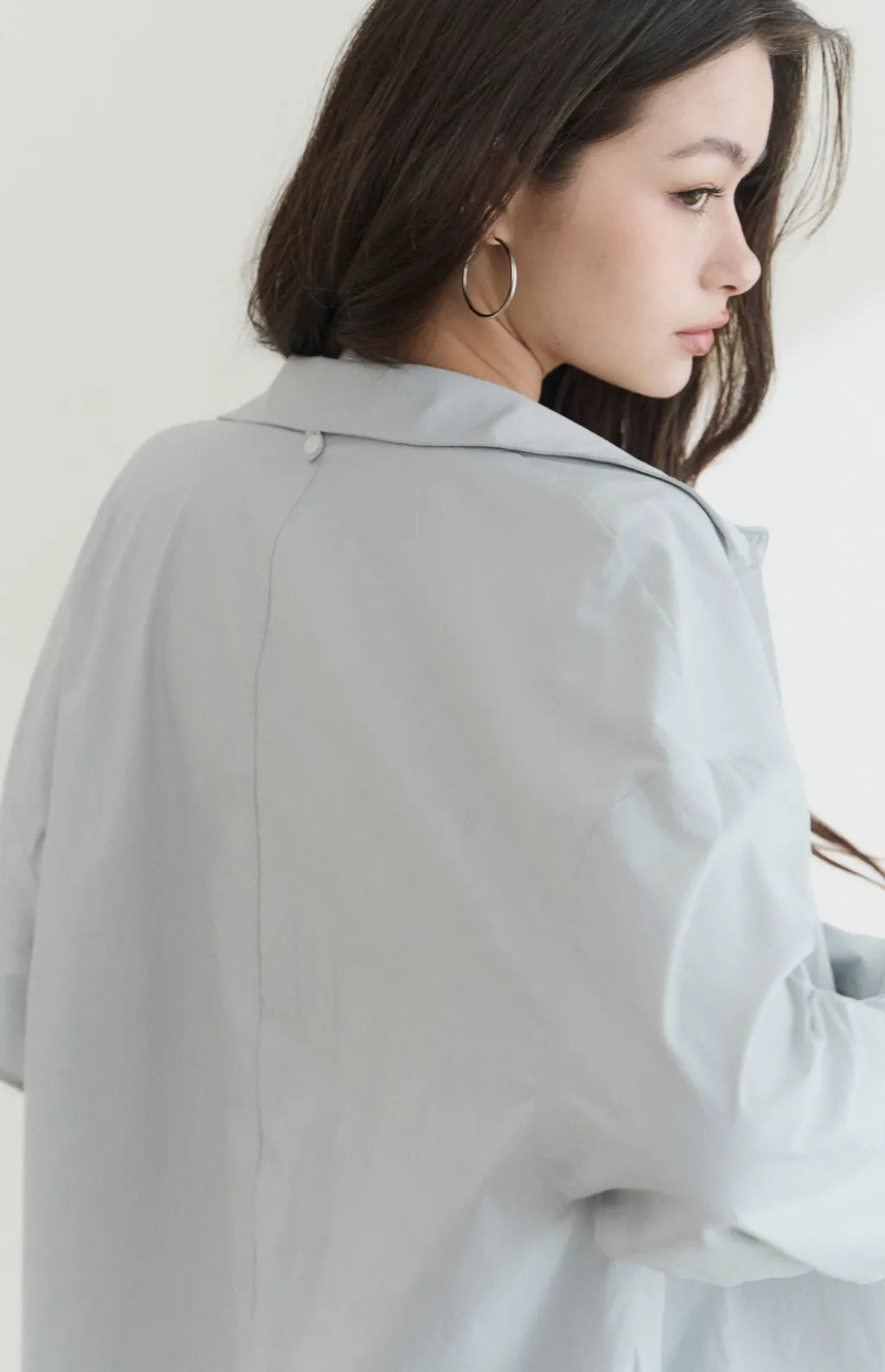 UPF50+ Oversized Shirt<br/>防曬UPF50+寬鬆挺版襯衫