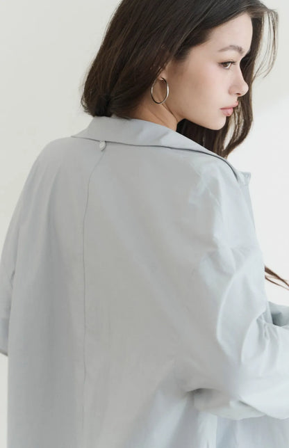 UPF50+ Oversized Shirt<br/>防曬UPF50+寬鬆挺版襯衫