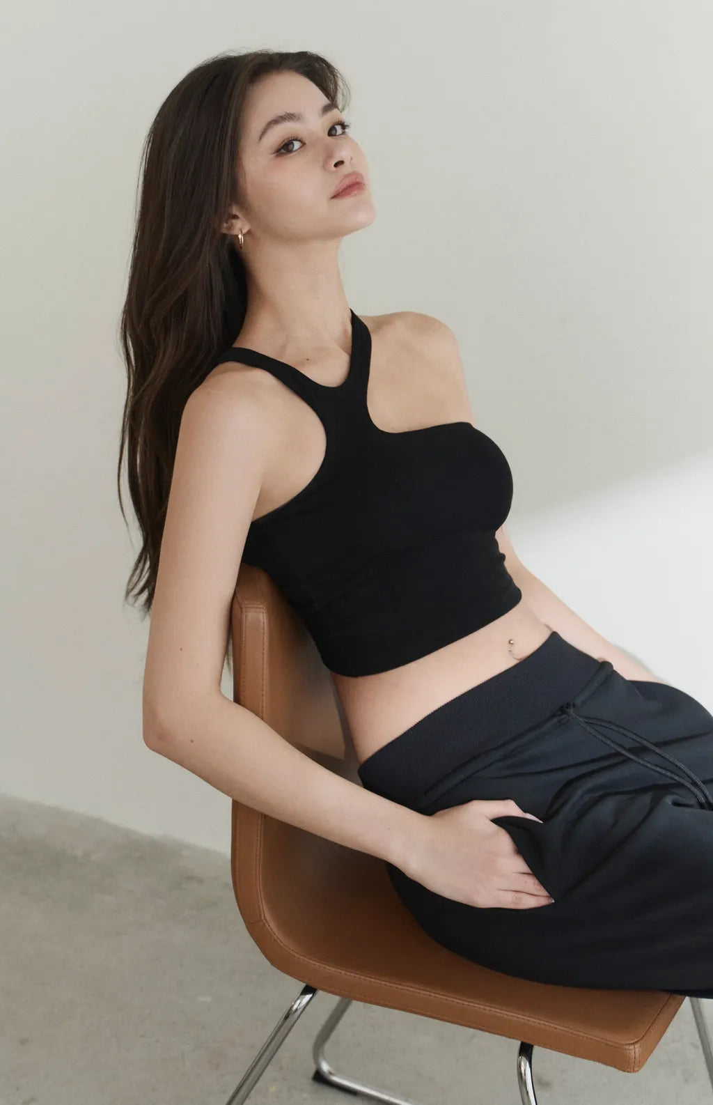 Asymmetric Y-Back Bra Top<br/>Y字不對稱背心Bra Top