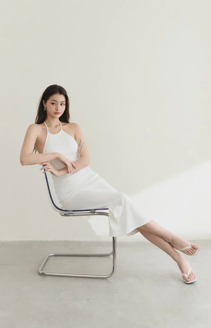 Cool Touch Halter Backless Bra Dress<br/>涼感繞脖削肩美背Bra Dress