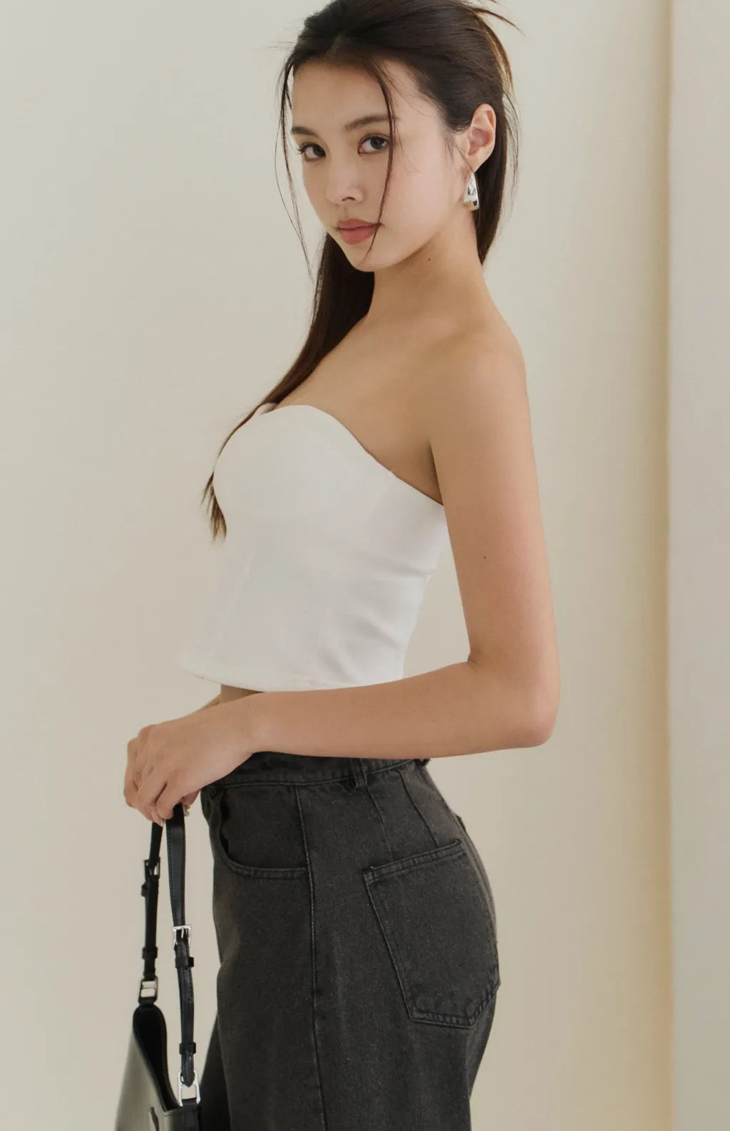 Heart Shape Fitted Corset<br/>桃心收腰馬甲Bra Top