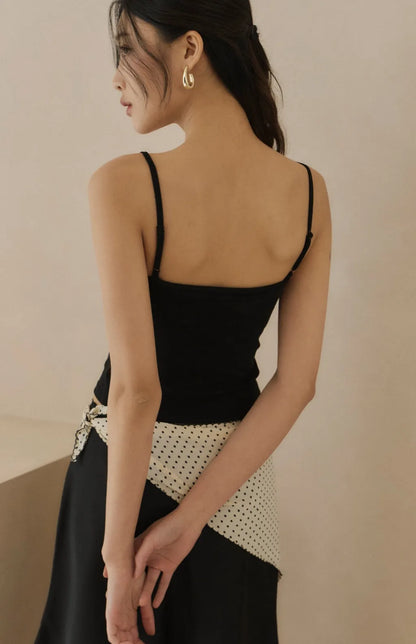 Bow Cutout Cami Bra Top<br/>美式心機鏤空蝴蝶結Bra Top