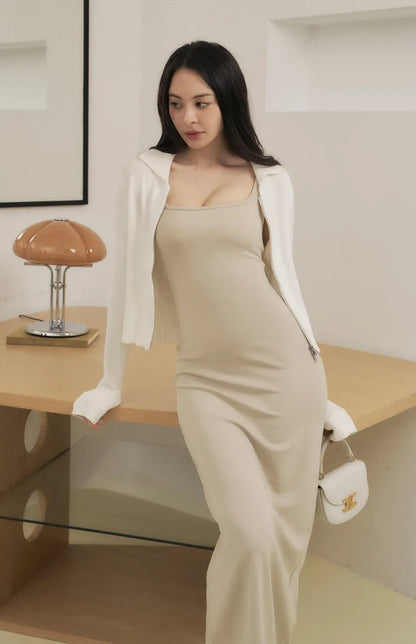 Full Coverage Backless Bra Dress<br/>心機美背遮副乳Bra Dress