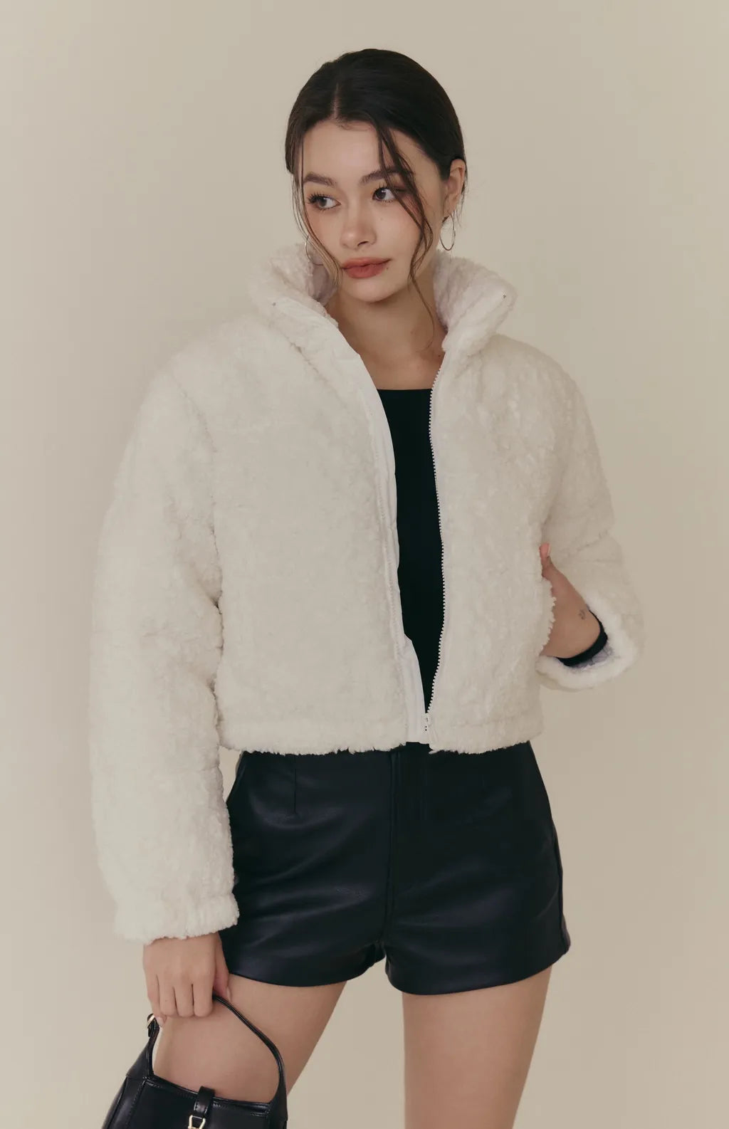 Plush Teddy Fleece Jacket<br/>澎鬆泰迪毛絨外套