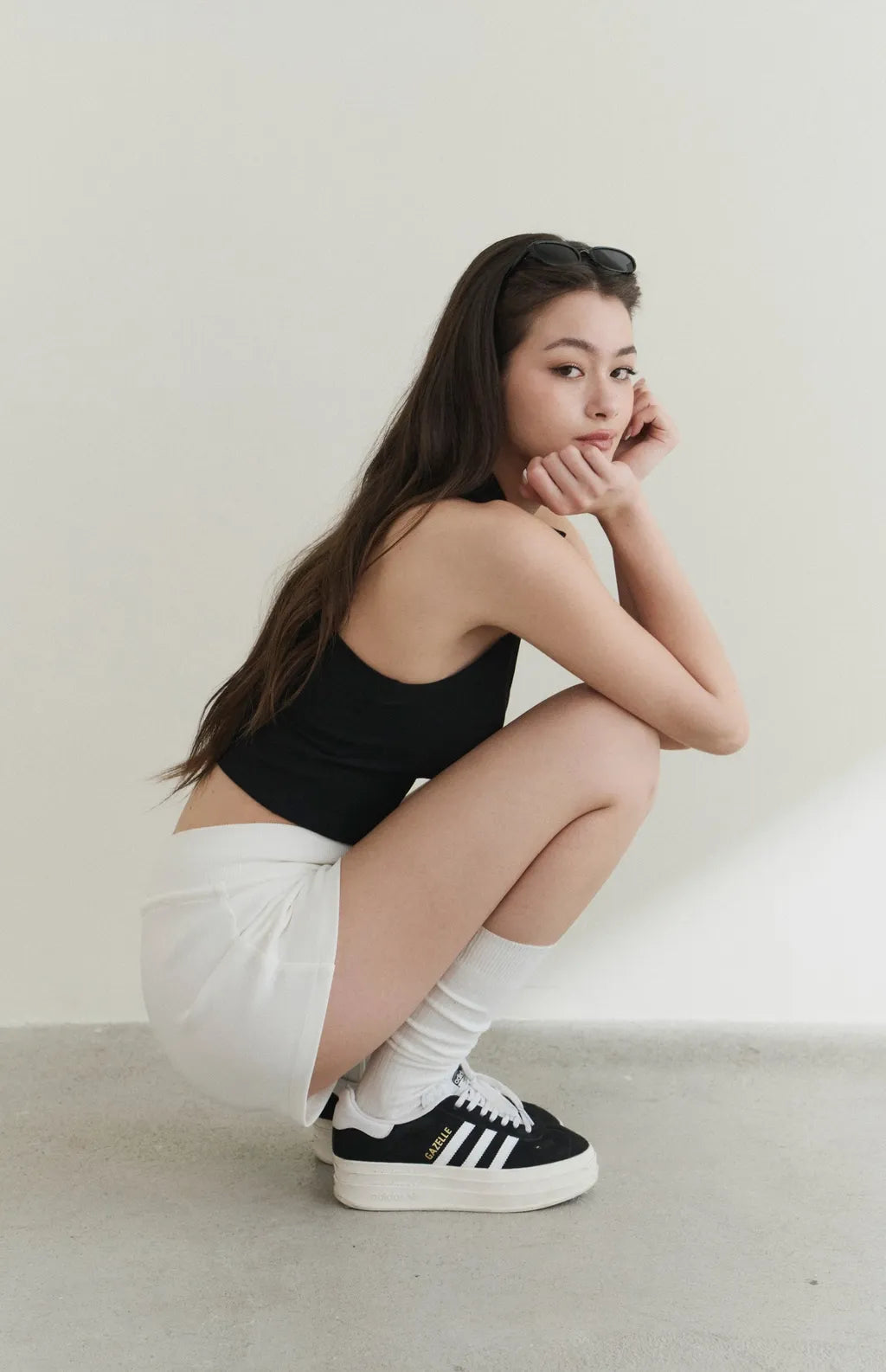Deep V Collared Bra Top<br/>深V翻領美式Bra Top