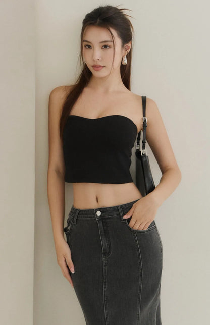 Heart Shape Fitted Corset<br/>桃心收腰馬甲Bra Top