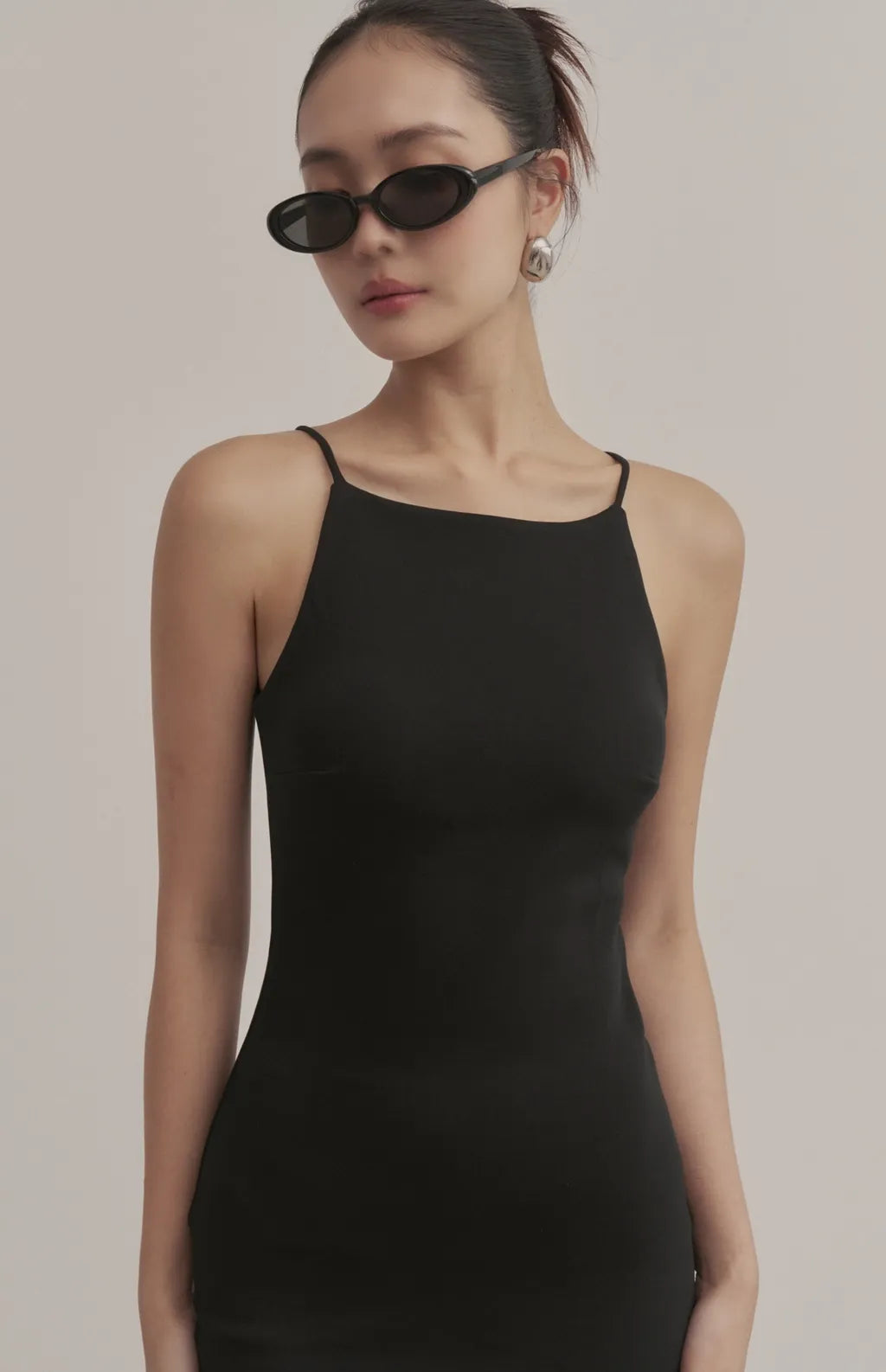 Structured Boat-Neck Bodycon Bra Dress<br/>挺版船型領包臀Bra Dress