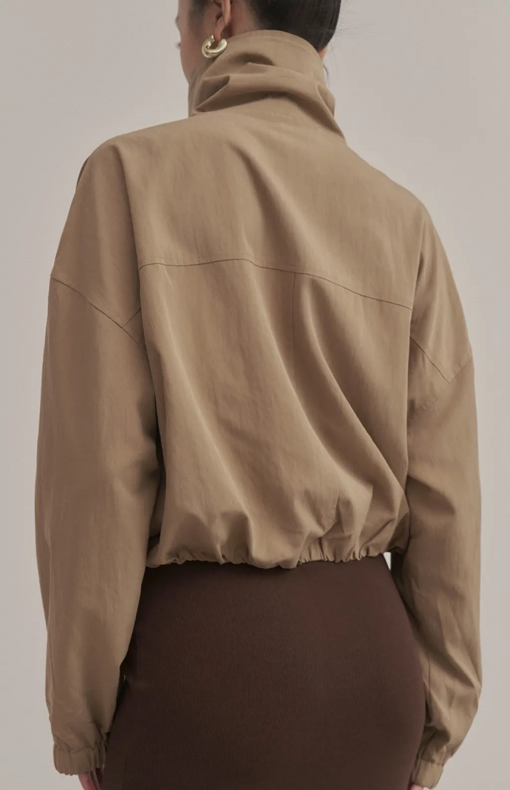 Harrington Funnel-Neck Trench Jacket<br/>哈靈頓立領風衣外套