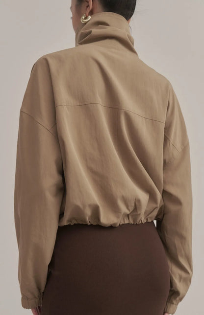 Harrington Funnel-Neck Trench Jacket<br/>哈靈頓立領風衣外套