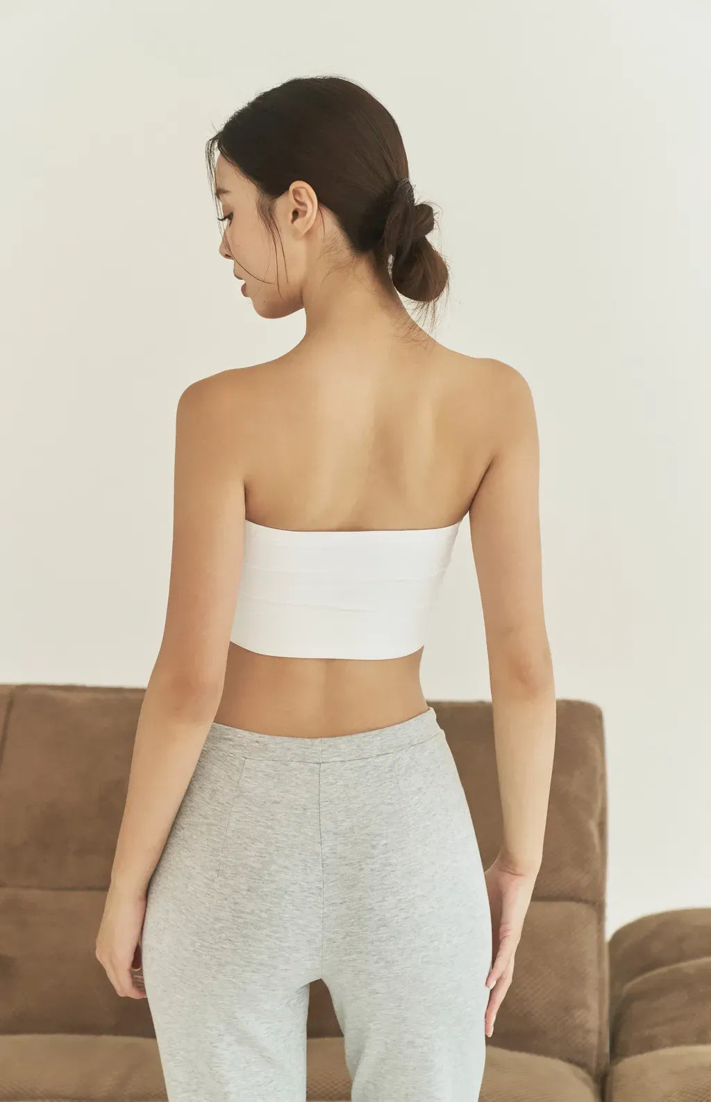 Sun Care Cooling Bandeau Bra<br/>不滑落！UPF50+ 涼感防曬平口Bra Top
