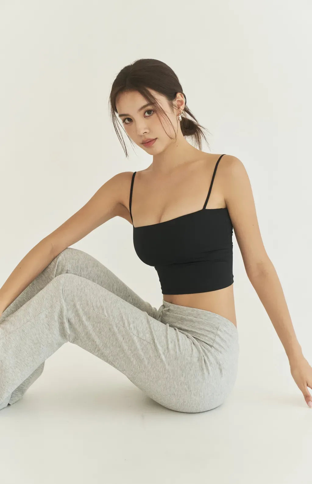 (預購) Sun Care Cooling Cut Out Bra Top<br/>UPF50+ 涼感防曬細肩挖背Bra Top By Beigy - Milu