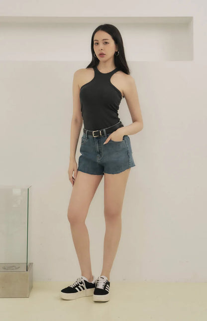 Tencel Halter Y-Back Bra Top<br/>天絲削肩Y字美背Bra Top