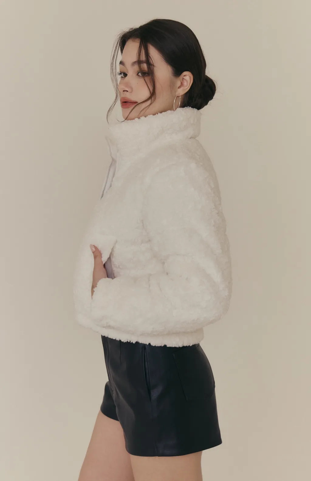 Plush Teddy Fleece Jacket<br/>澎鬆泰迪毛絨外套