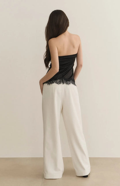 High-Waist Pleated Wide-Leg Suit Pants<br/>打褶寬版西裝褲
