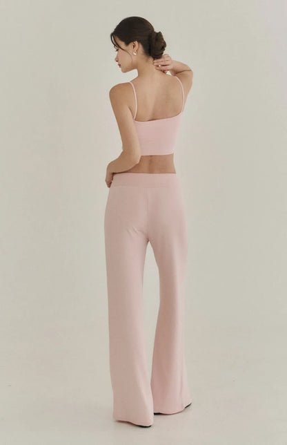 Modal Drawstring Wide-Leg Pants<br/>莫代爾親柔感抽繩寬褲