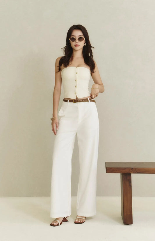 Classic Wide Straight Chino<br/>極簡老錢西褲