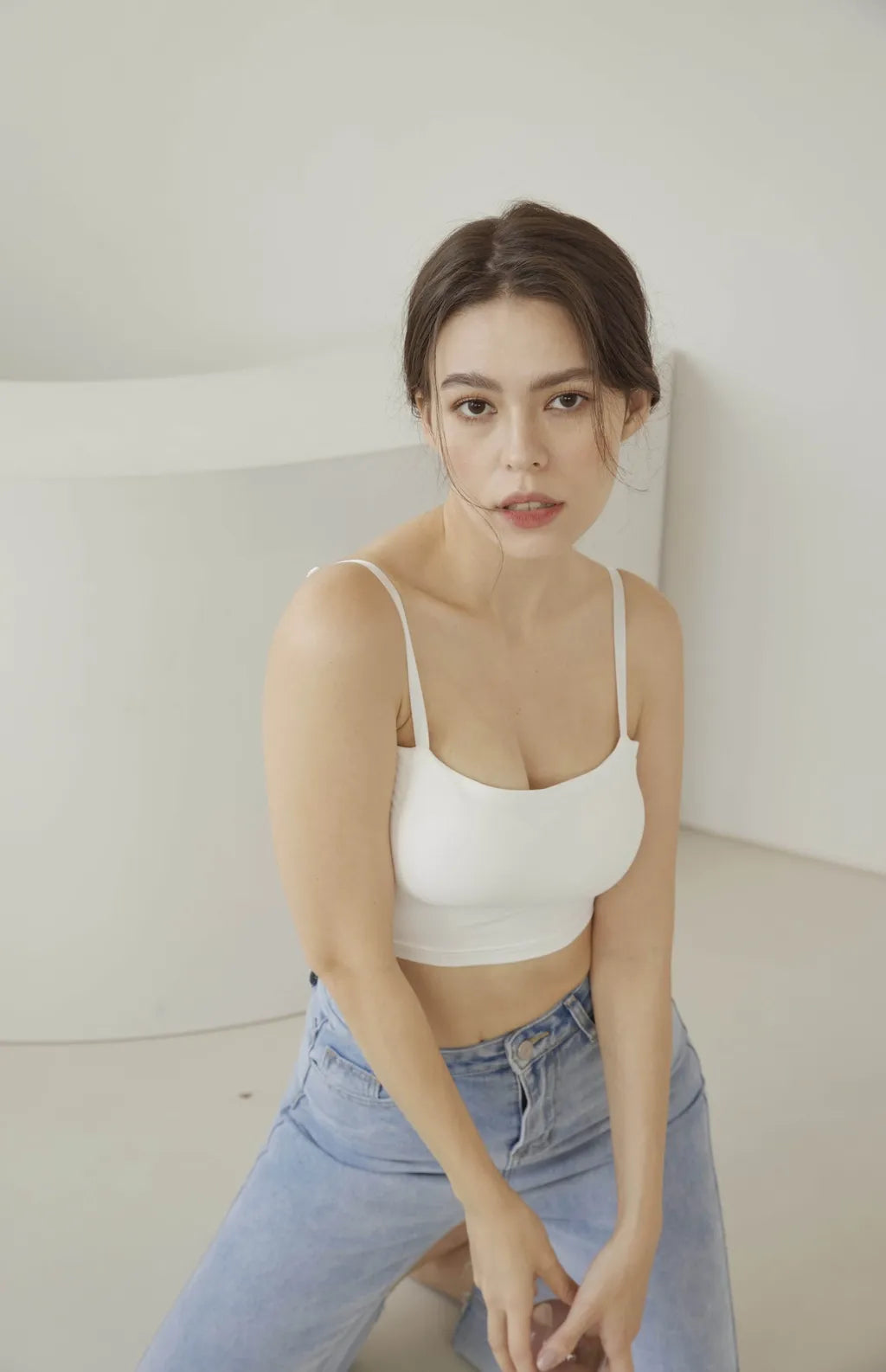 Cool Feeling Cross Back Bra Top<br/>涼感爆乳後交叉Bra Top