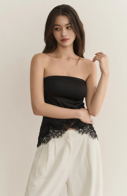 High-Waist Pleated Wide-Leg Suit Pants<br/>打褶寬版西裝褲