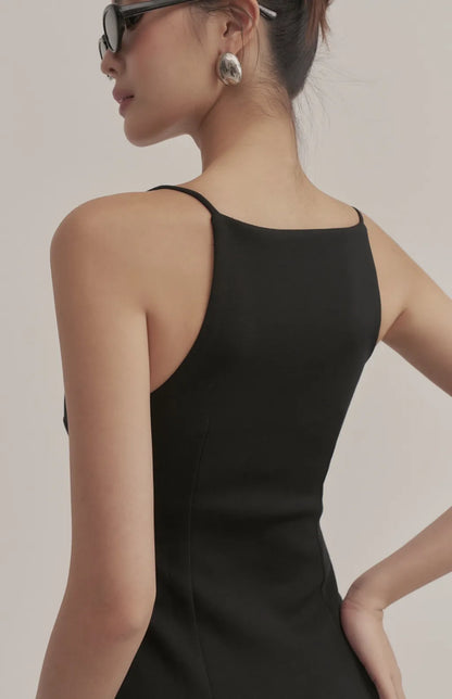Structured Boat-Neck Bodycon Bra Dress<br/>挺版船型領包臀Bra Dress